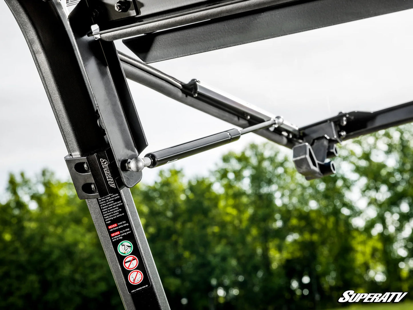 SuperATV - Segway Fugleman UT10 Scratch-Resistant Flip Windshield