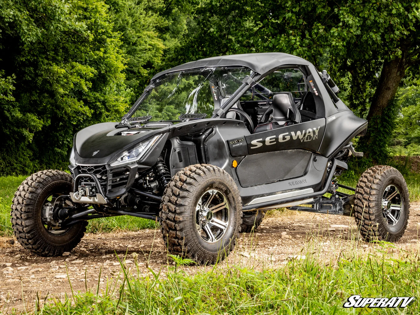 SuperATV - Segway Villain Vented Full Windshield