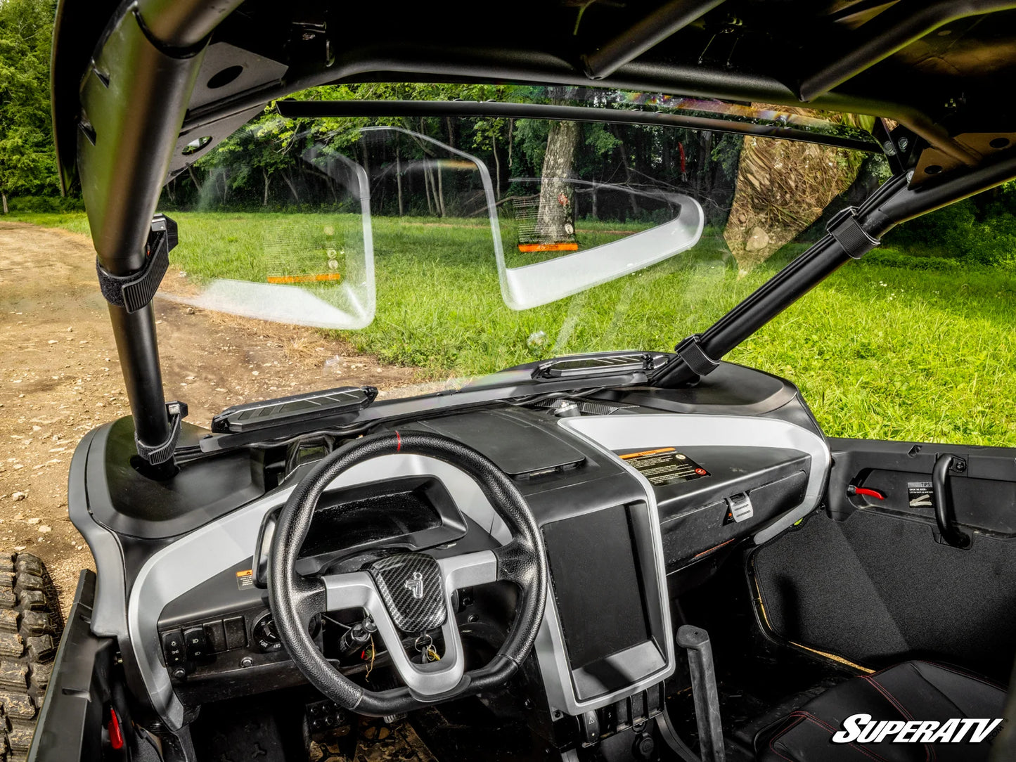 SuperATV - Segway Villain Vented Full Windshield