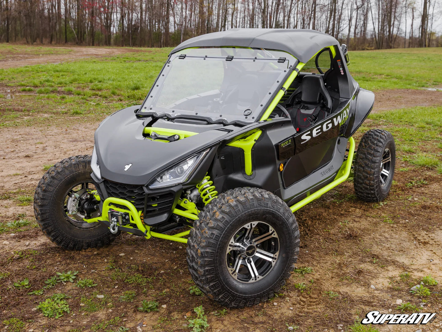 SuperATV - SEGWAY VILLAIN SCRATCH-RESISTANT FLIP WINDSHIELD