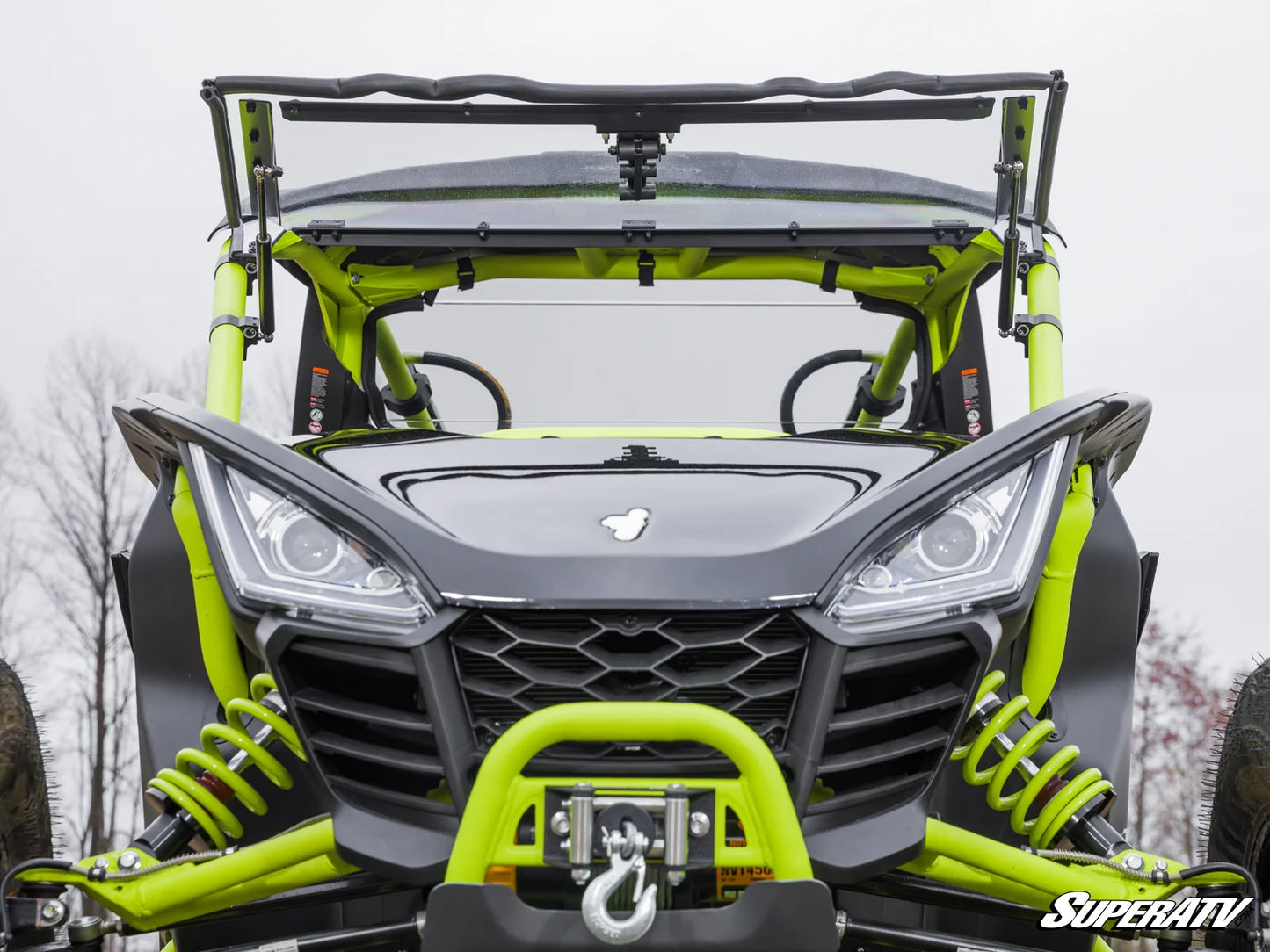 SuperATV - Segway Villain Scratch-Resistant Flip Windshield