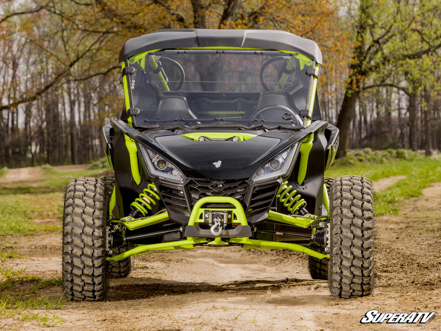 SuperATV - Segway Villain Scratch-Resistant Full Windshield