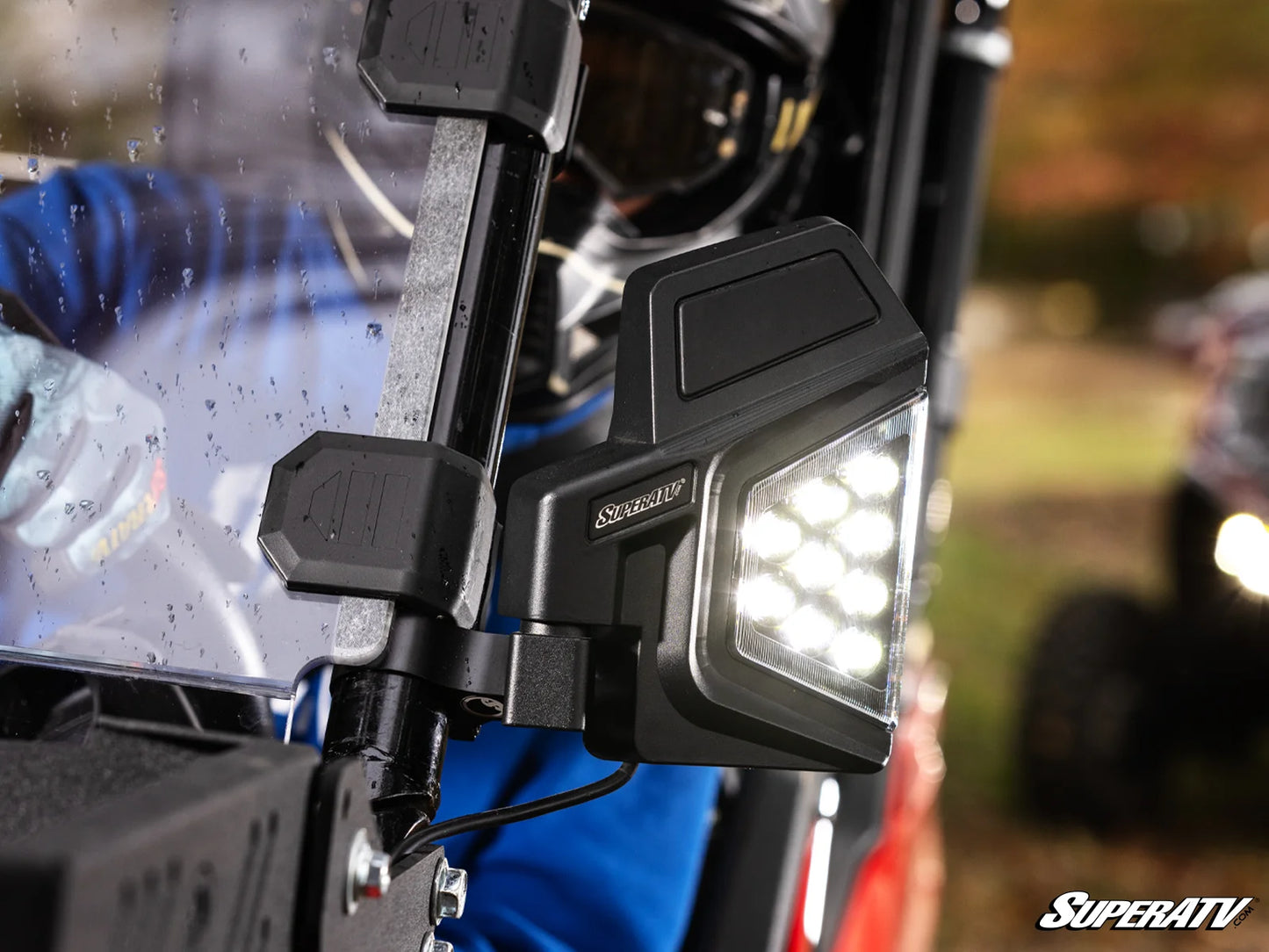SuperATV - Yamaha Dual Section LED Side-View Mirrors