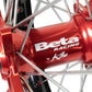 Beta Racing Kite 19" Rear Wheel, Red Hubs, Red Nipples, Silver Spokes, Black Rim