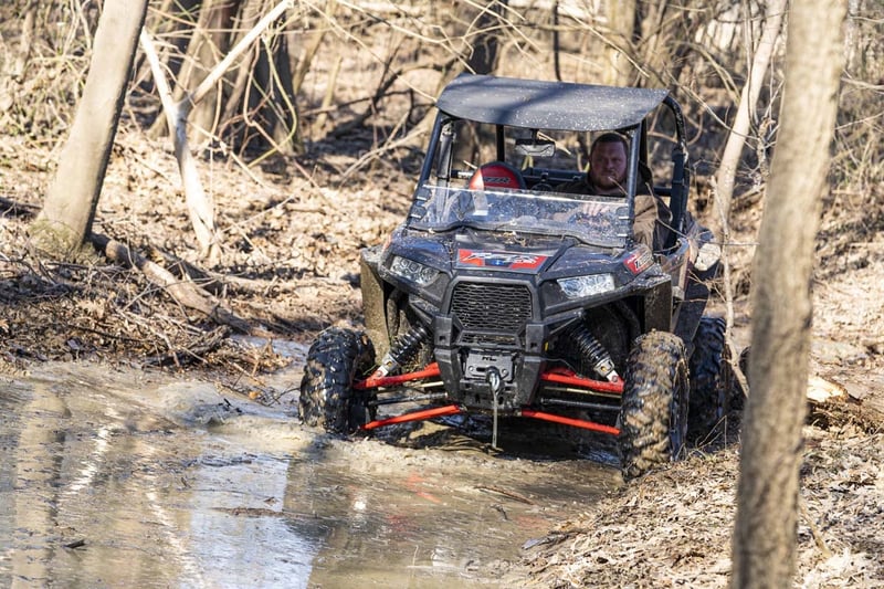 Rough Country - Winch Mount - Polaris RZR XP 1000