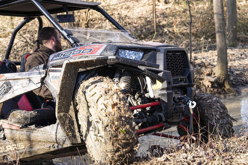 Rough Country - Winch Mount - Polaris RZR XP 1000