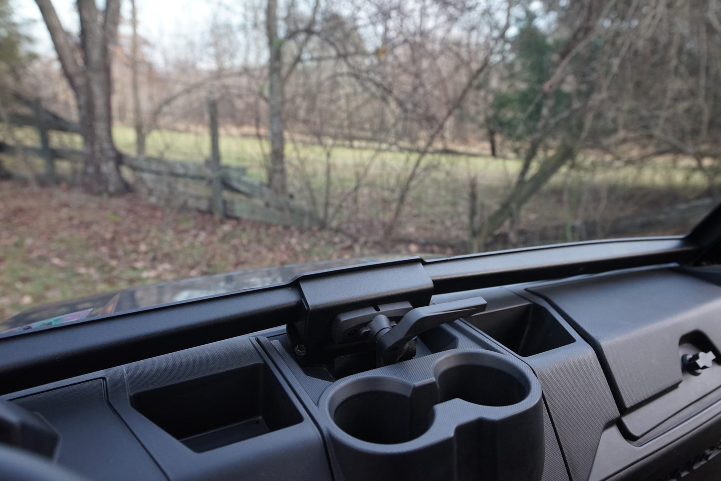 Team MSC - Polaris Ranger 1000 Tip Out Windshield - Light Tint