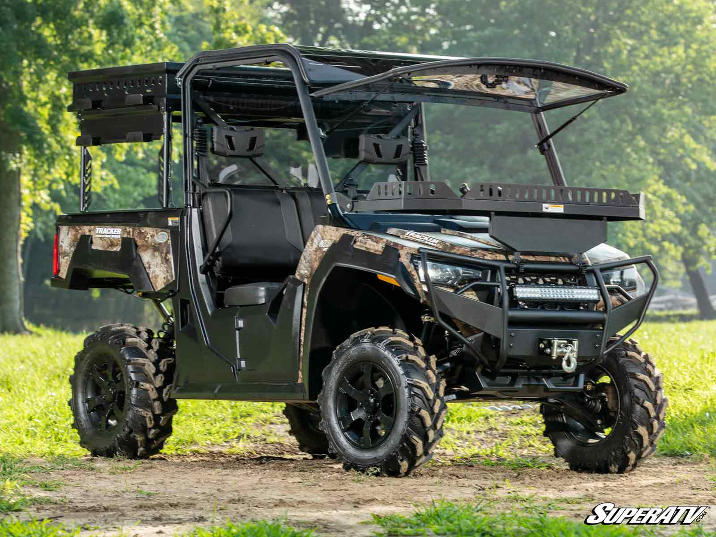 SuperATV - Arctic Cat Prowler Pro Flip Windshield