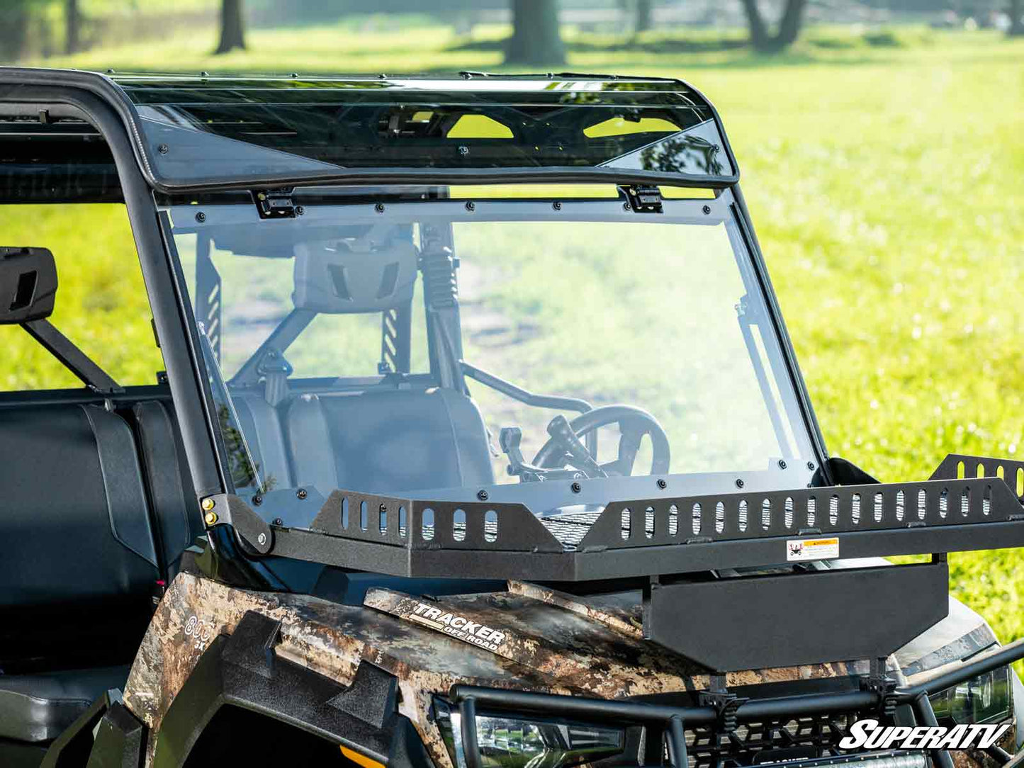 SuperATV - Arctic Cat Prowler Pro Flip Windshield