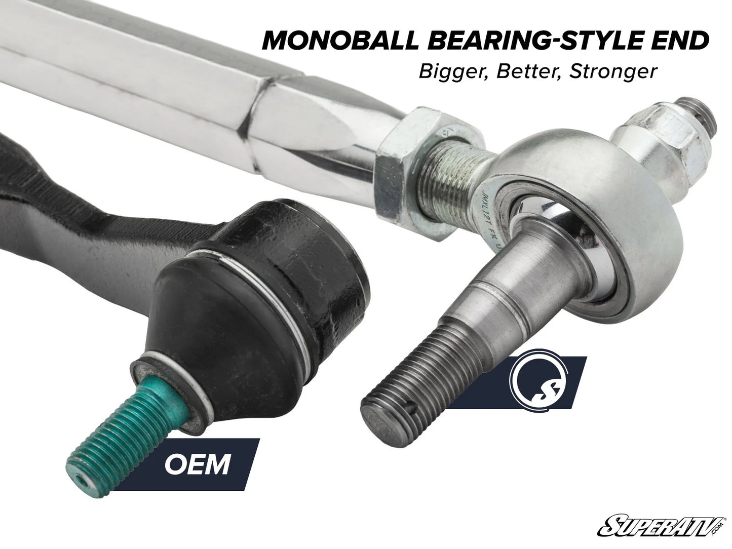 SuperATV - Kawasaki Teryx KRX 1000 RackBoss 2.0 Steel Bar Tie Rod Kit