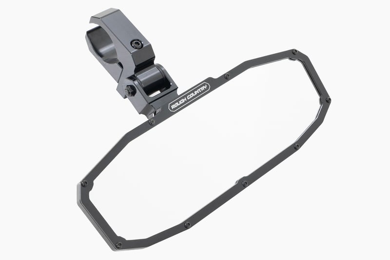 Rough Country - UTV Aluminum Rear View Mirror - 1.5"-2" Cage (Universal)
