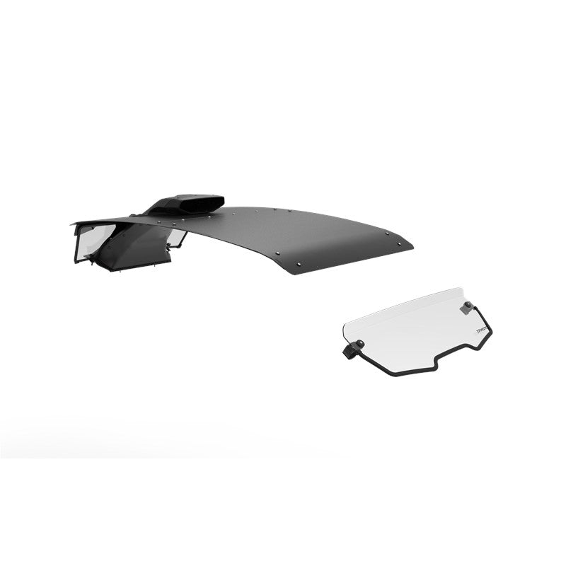 CFMOTO Z10 - HALF POLY WINDSHIELD + POLY REAR PANEL + ROOF + SCOOP SYSTEM