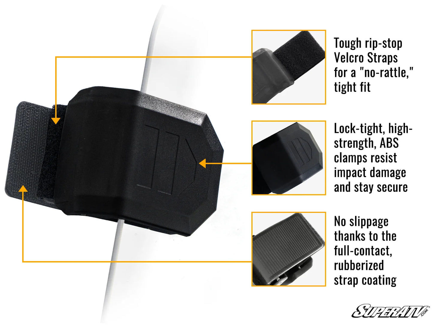 SUPERATV | UFORCE 1000 1PC VENTED WINDSHIELD