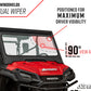 SuperATV - Honda Pioneer 1000 Glass Windshield