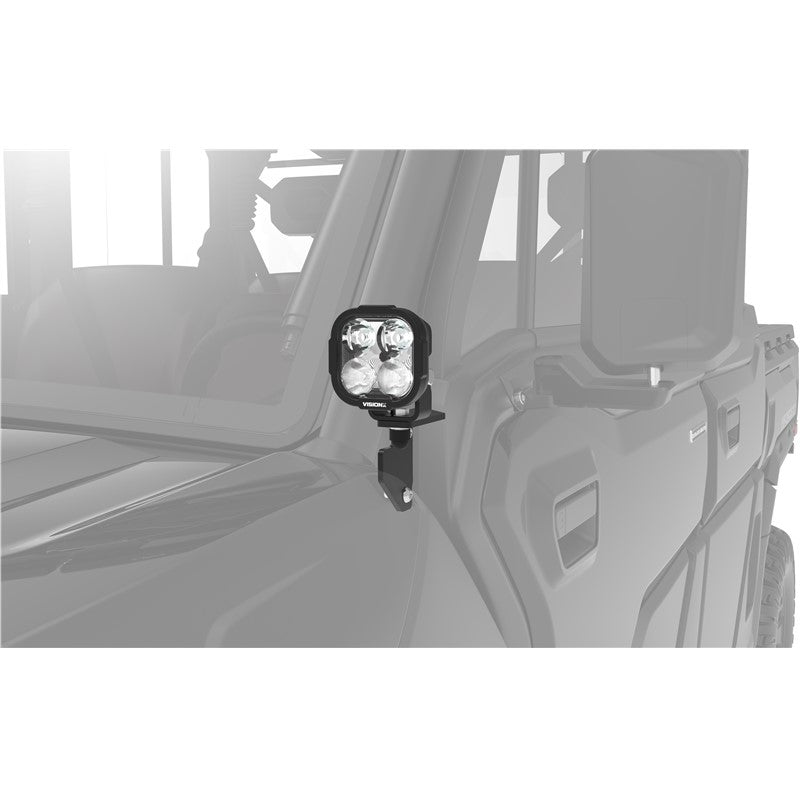 CFMOTO U10 PRO - VisionX - A Pillar DURA 4 Pod Light Kit