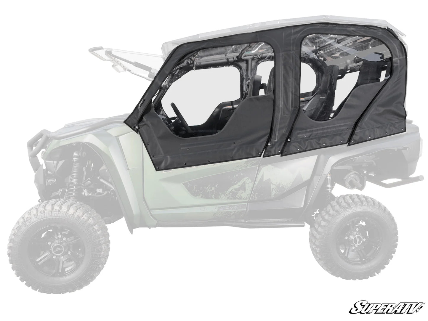 SuperATV - Yamaha Wolverine RMAX 1000 Primal Soft Cab Enclosure Upper Doors