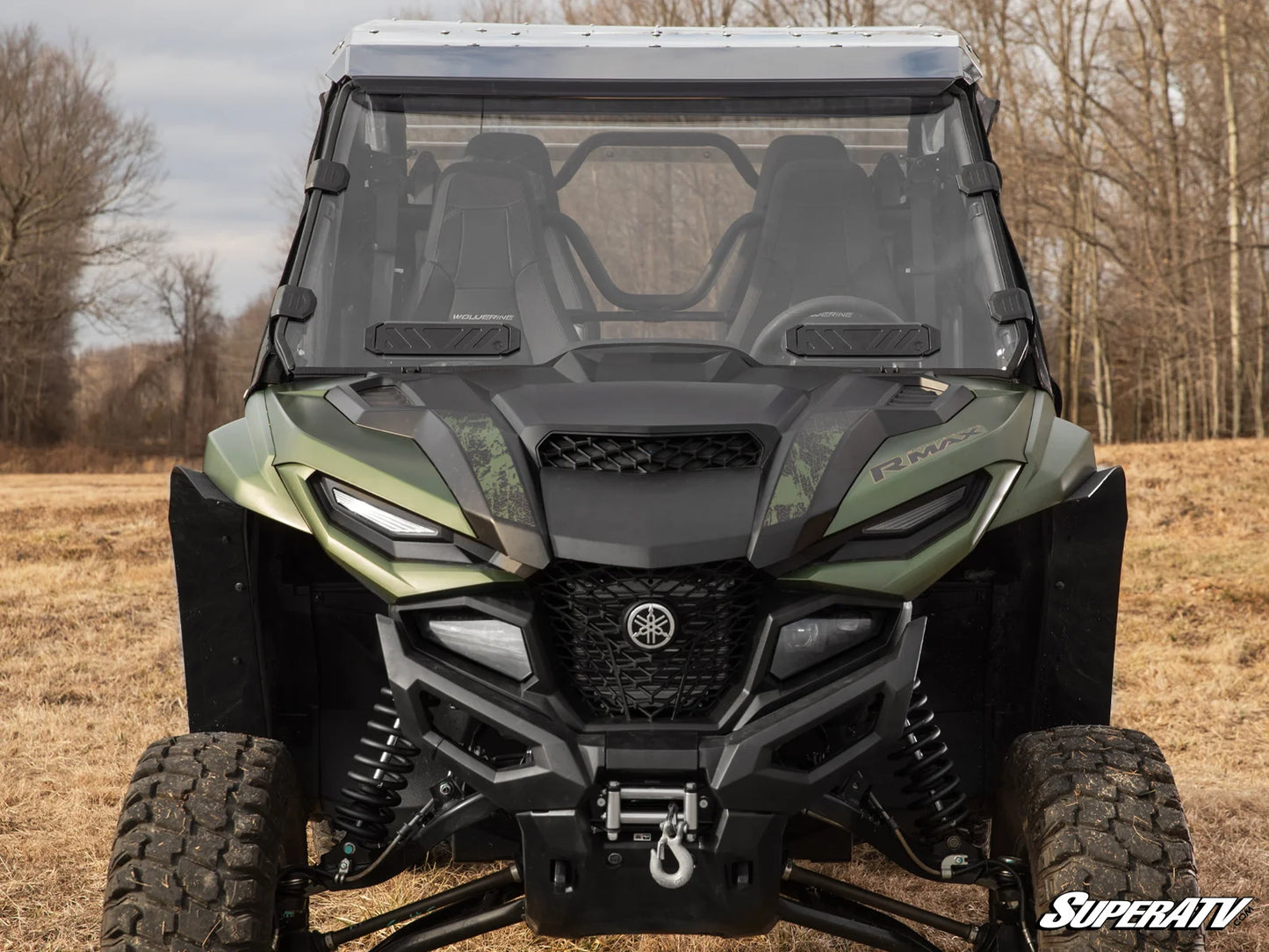 SuperATV - Yamaha Wolverine X4 850 Vented Full Windshield