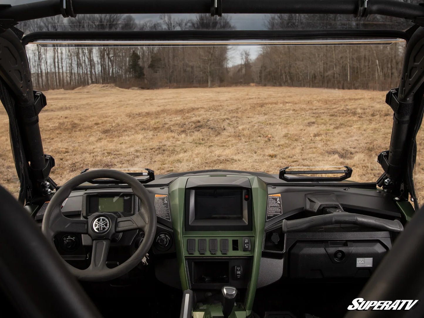 SuperATV - Yamaha Wolverine X4 850 Vented Full Windshield