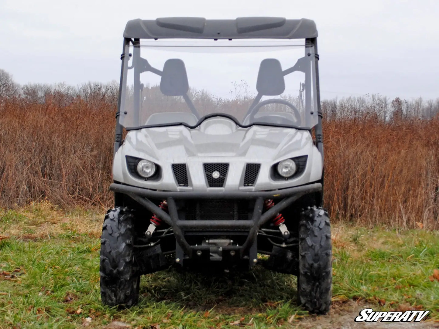 YAMAHA RHINO SCRATCH RESISTANT FULL WINDSHIELD