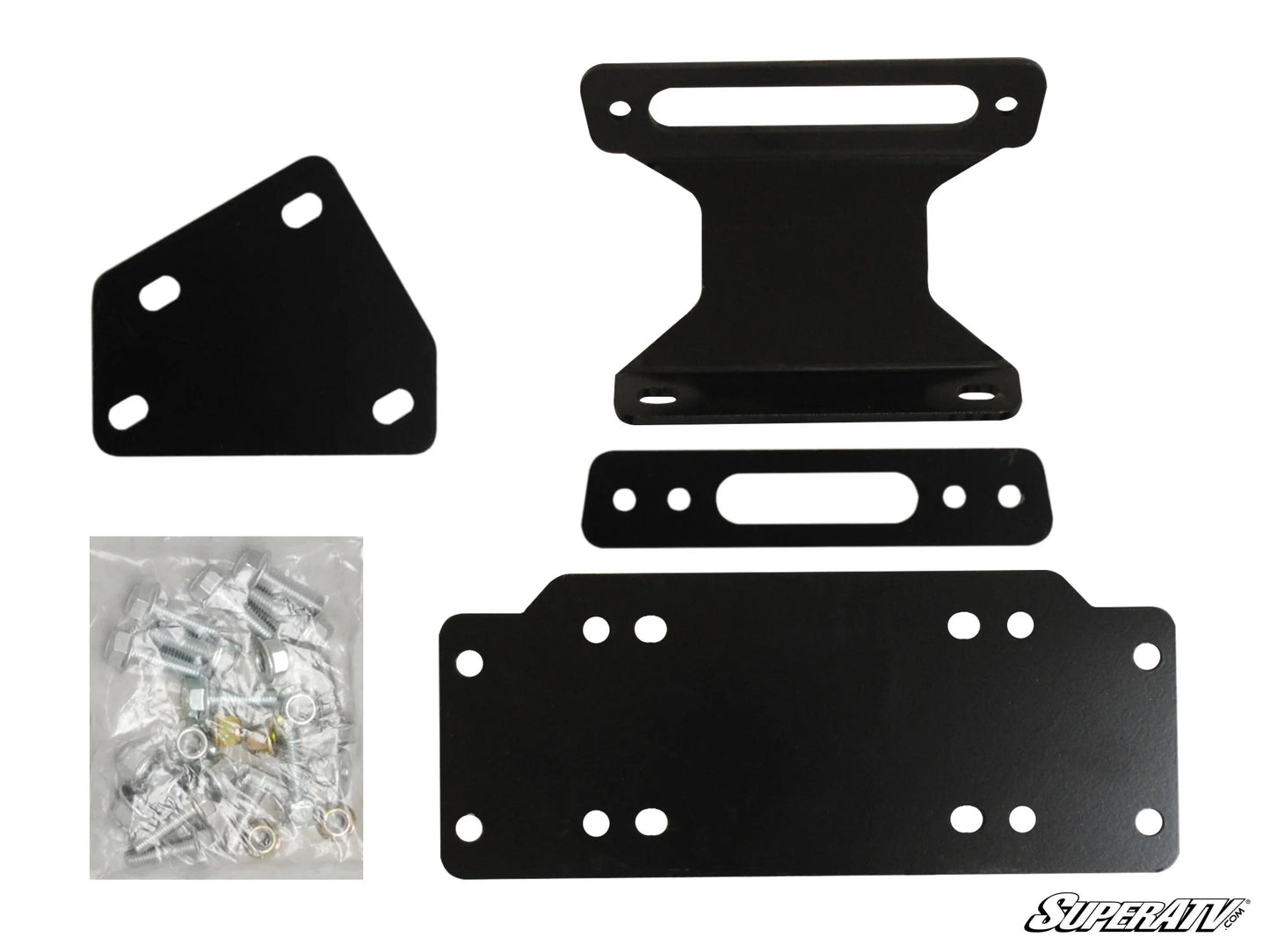 SuperATV - Yamaha Viking Winch Mounting Plate