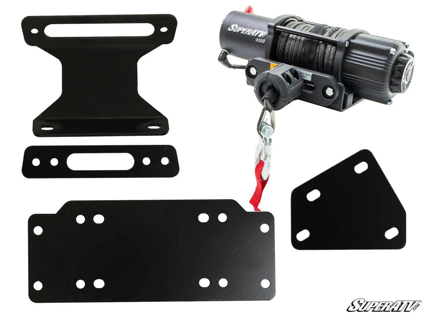 SuperATV - Yamaha Viking Winch Mounting Plate