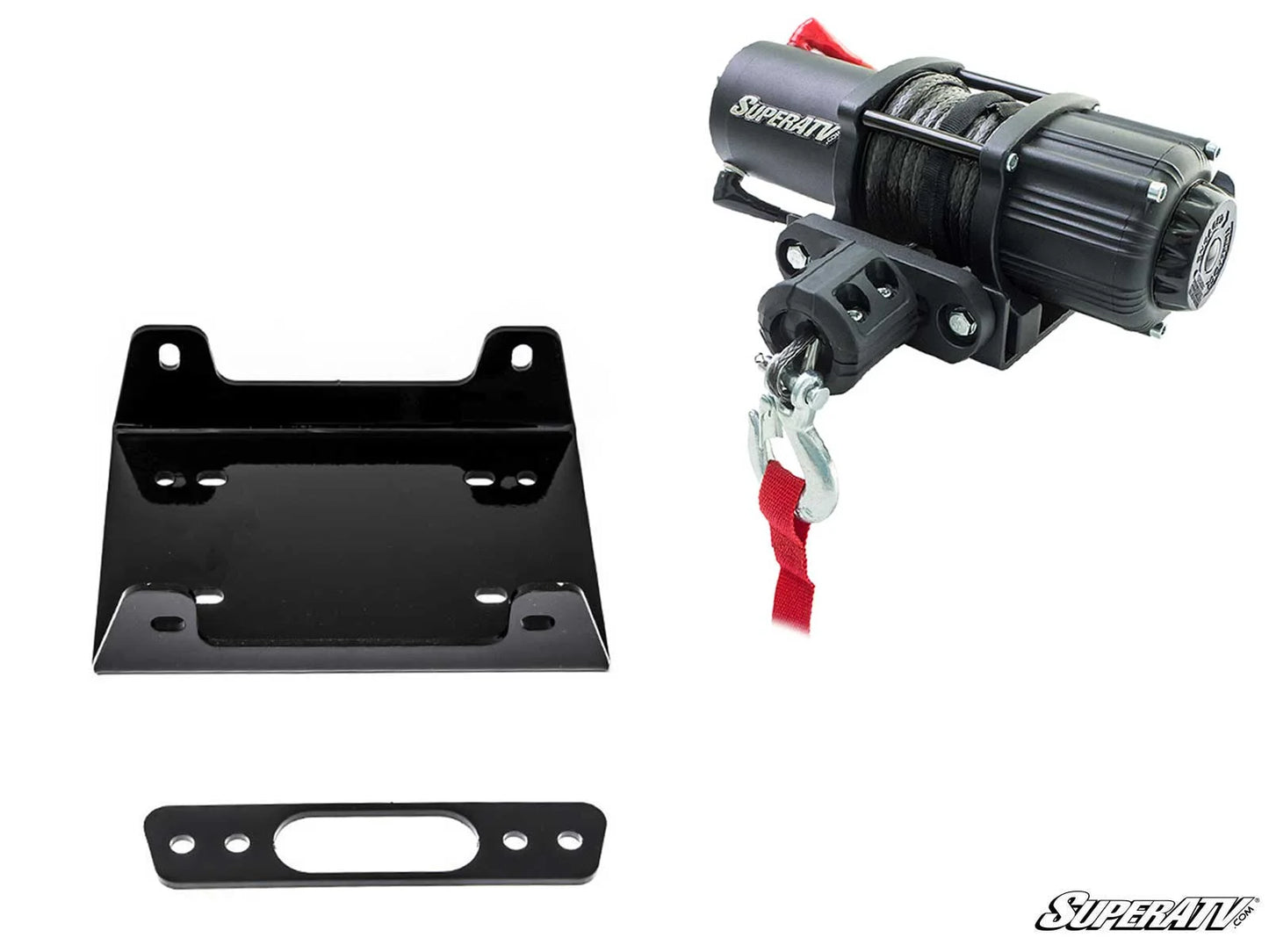 SuperATV - Yamaha Wolverine X4 850 Winch Mounting Plate