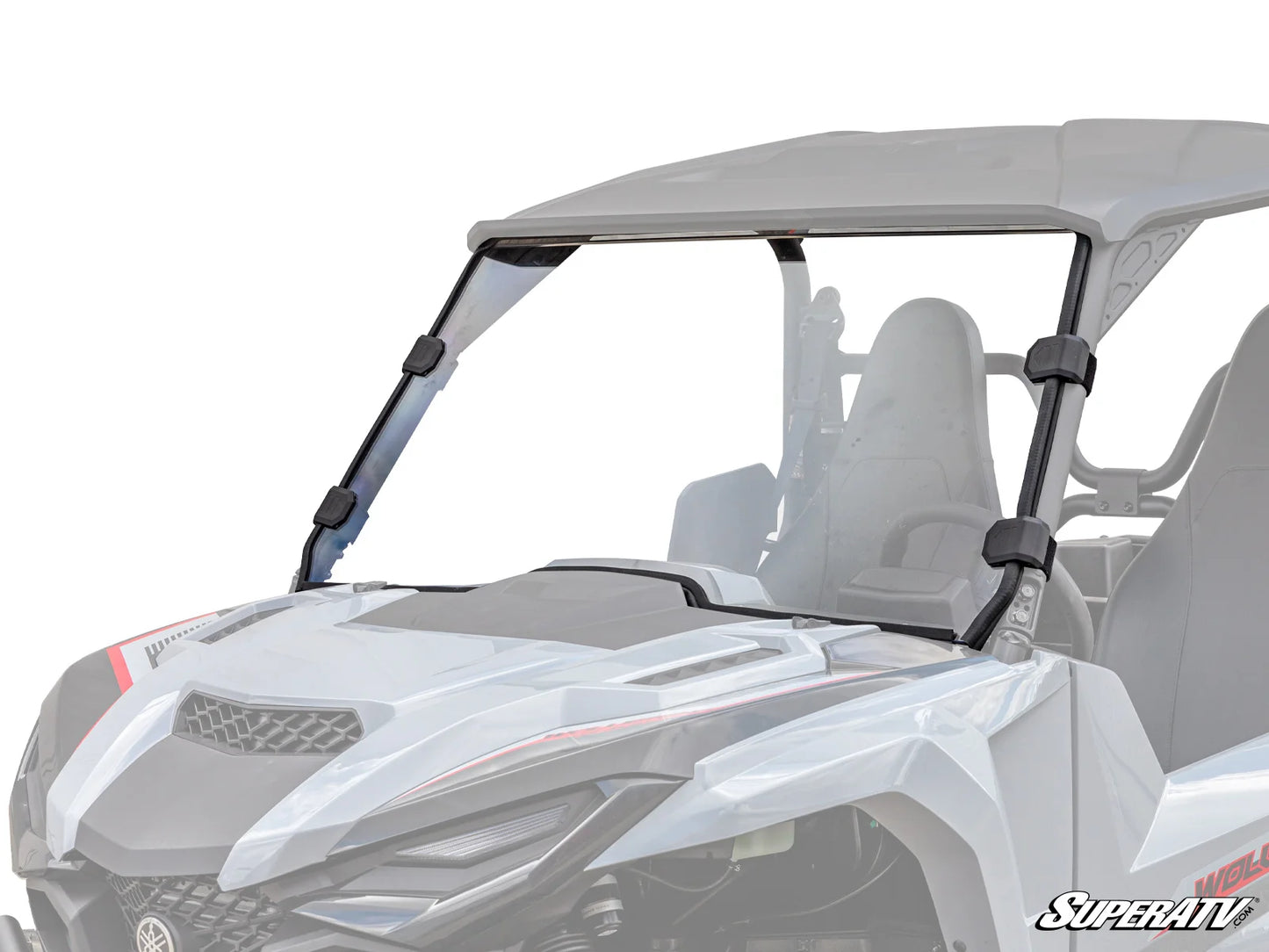 SuperATV - Yamaha Wolverine X4 850 Scratch-Resistant Full Windshield