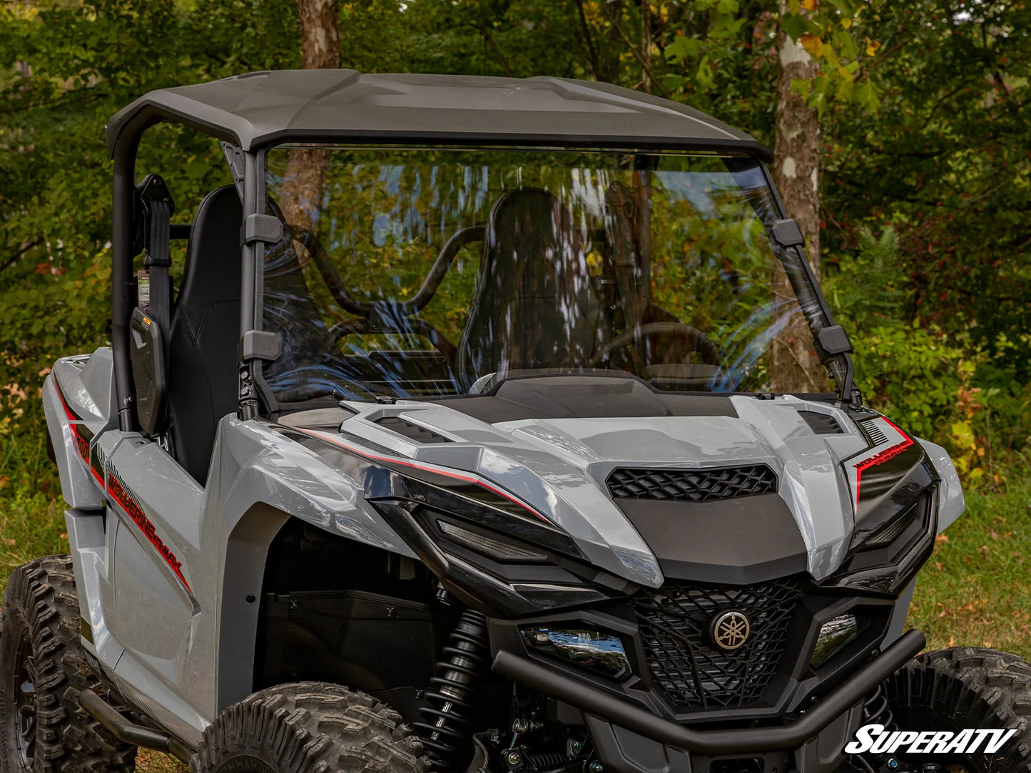 SuperATV - Yamaha Wolverine X2 850 Scratch-Resistant Full Windshield