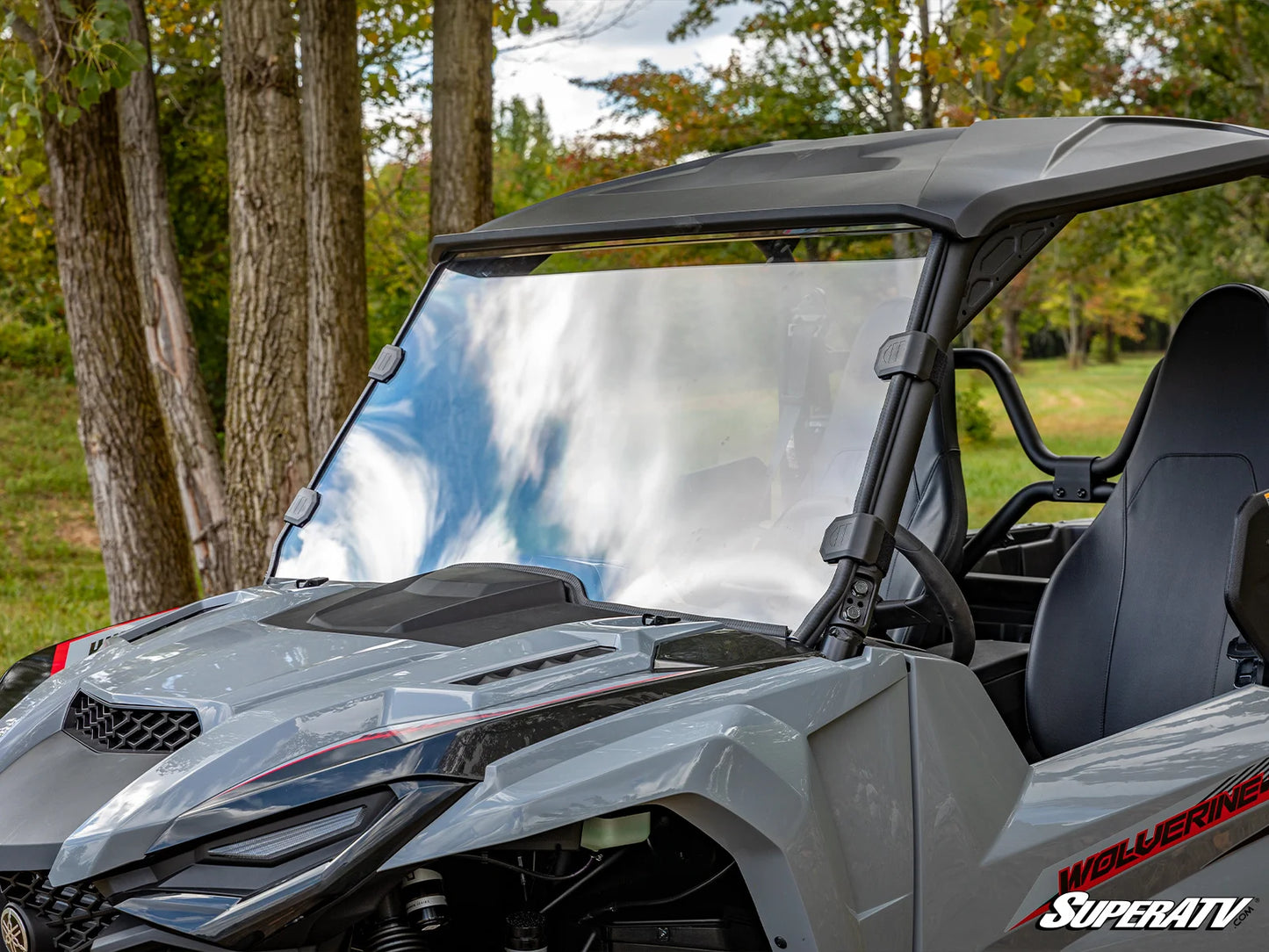SuperATV - Yamaha Wolverine X4 850 Scratch-Resistant Full Windshield