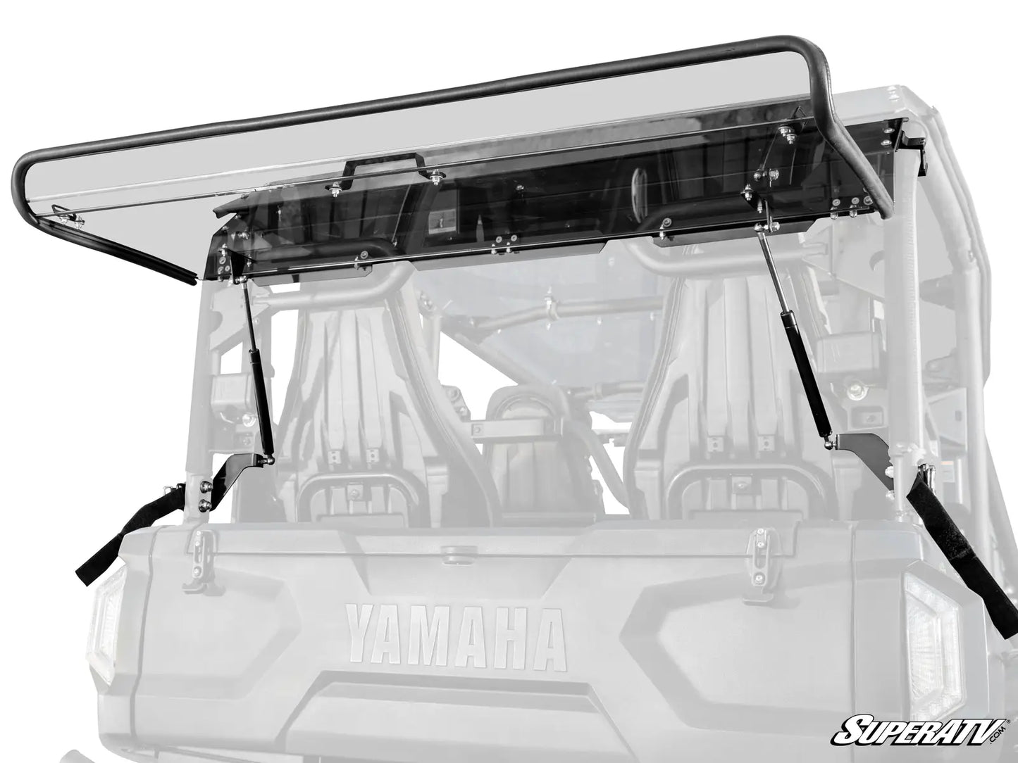 YAMAHA WOLVERINE RMAX4 1000 SCRATCH-RESISTANT REAR FLIP WINDSHIELD