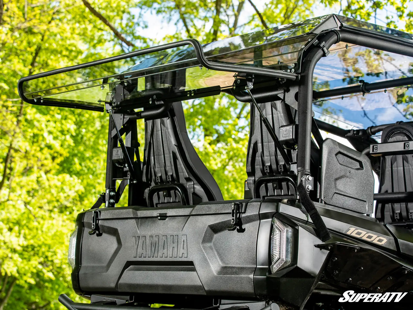 YAMAHA WOLVERINE RMAX4 1000 SCRATCH-RESISTANT REAR FLIP WINDSHIELD