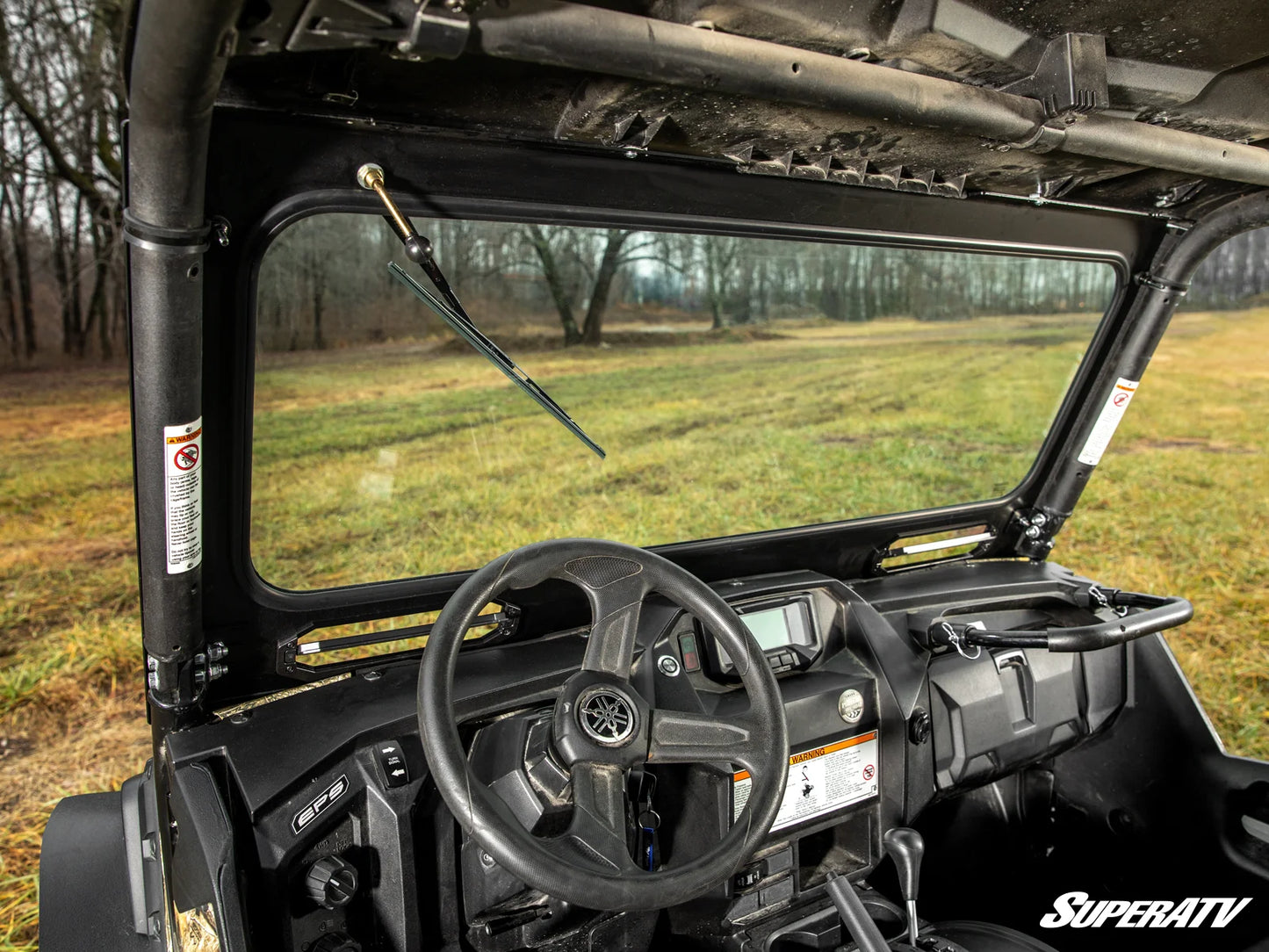 SuperATV - Yamaha Wolverine X2/X4 Glass Windshield