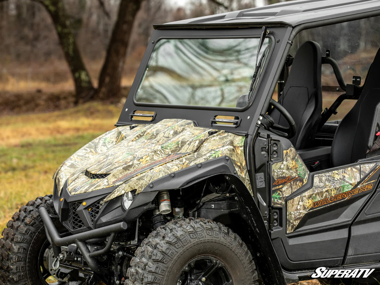 SuperATV - Yamaha Wolverine X2/X4 Glass Windshield