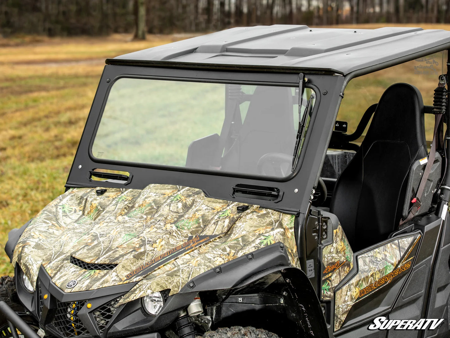 SuperATV - Yamaha Wolverine X2/X4 Glass Windshield