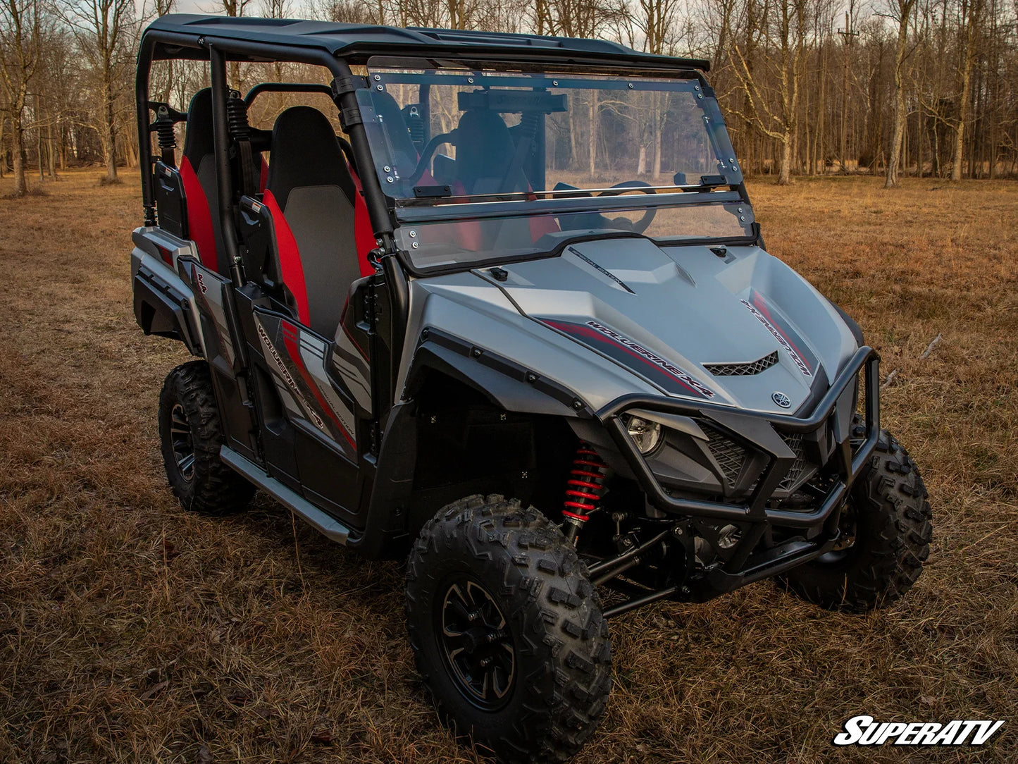 SuperATV - Yamaha Wolverine X4 850 Flip Windshield