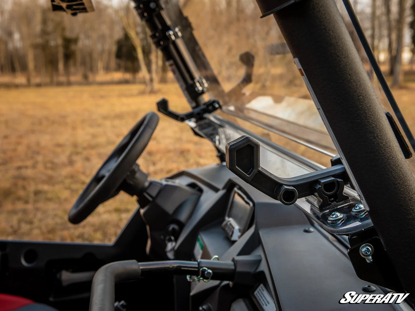 SuperATV - Yamaha Wolverine X4 850 Flip Windshield