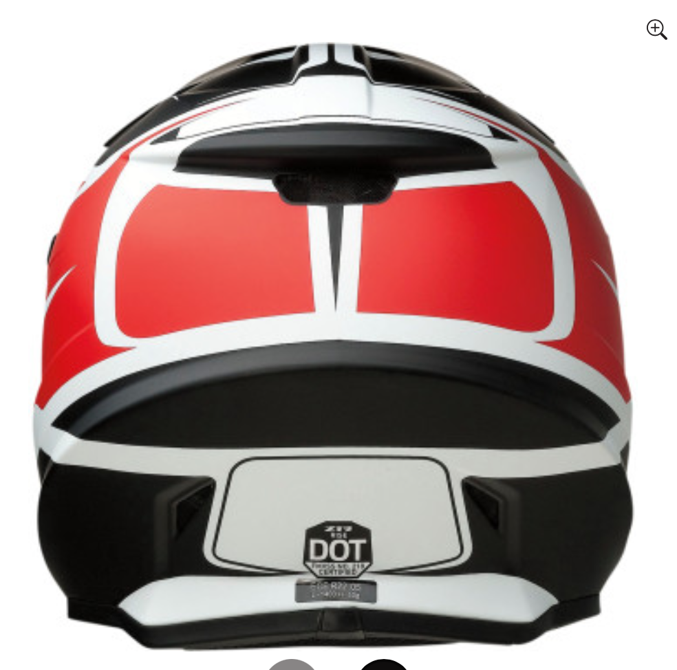 RISE FLAME HELMET RED
