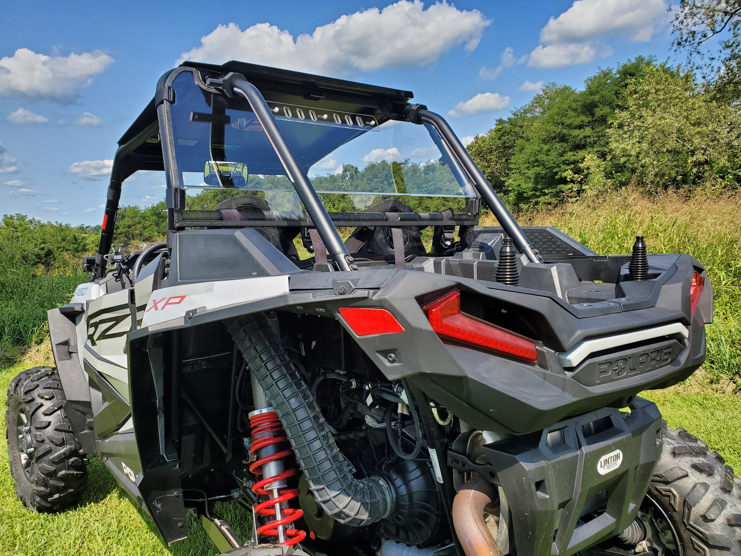 2019-2022 Polaris RZR XP 1000- XP Turbo 2 Piece Lexan Back Panel - 3 Star UTV