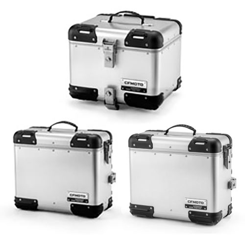 CFMOTO IBEX 800 PANNIER SET - SILVER 3-PC