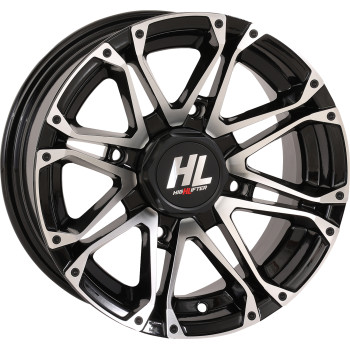 HIGH LIFTER | HL3 | BLACK + MACHINED - 14"X7" - 4/110 - 4+3