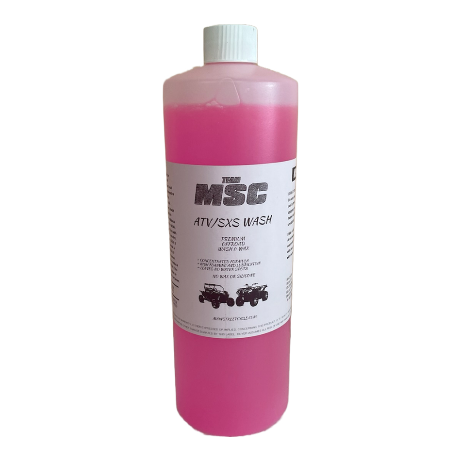 TEAM MSC | ATV/SXS WASH | 32 FL OZ. -