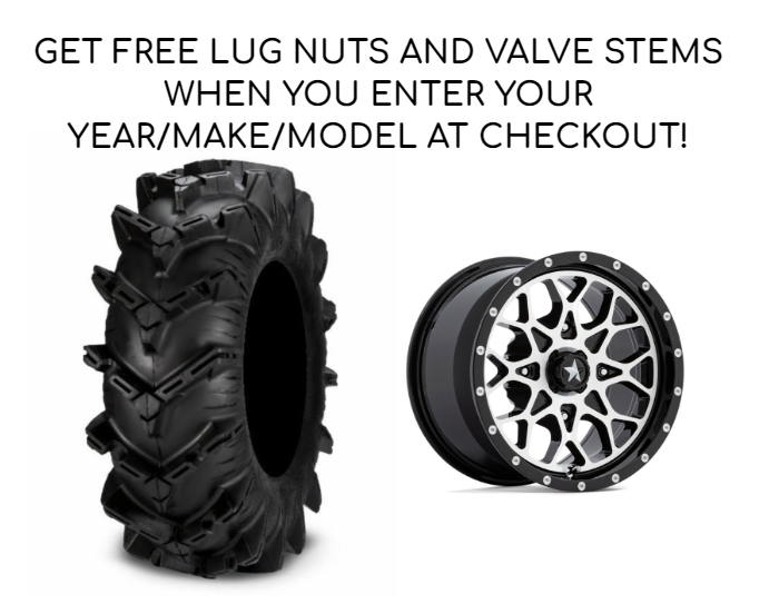 ITP CRYPTID | MACHINED | M45 PORTAL - WHEEL AND TIRE KIT