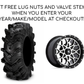 ITP CRYPTID | MACHINED | M45 PORTAL - WHEEL AND TIRE KIT