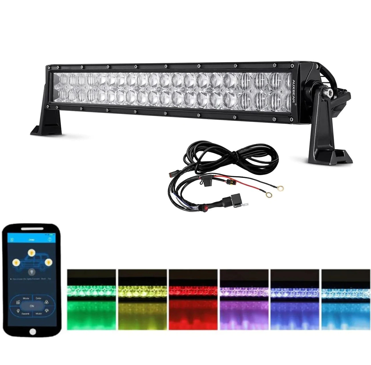 Light bar online that changes colors