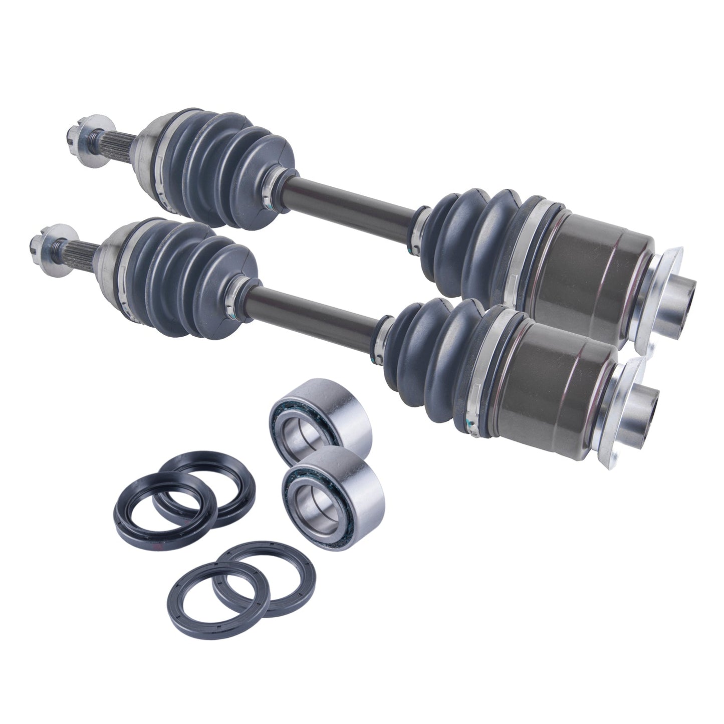 Arctic Cat 250 300 Rear Axles and Wheel Bearing Set 1998  - 2004