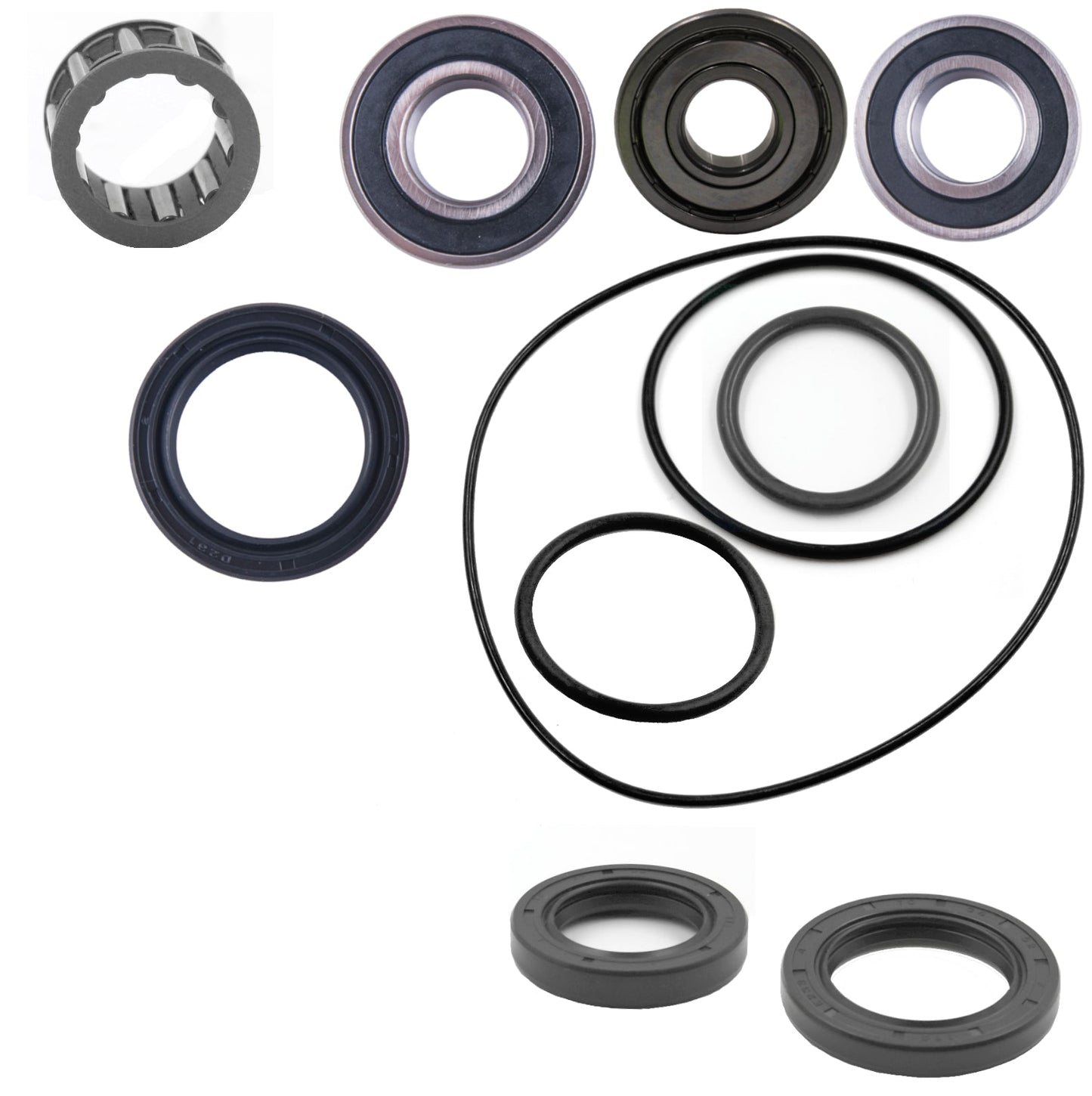 Kawasaki Bayou 220 250 Rear Differential Bearing & Seal Kit  1988  - 2011