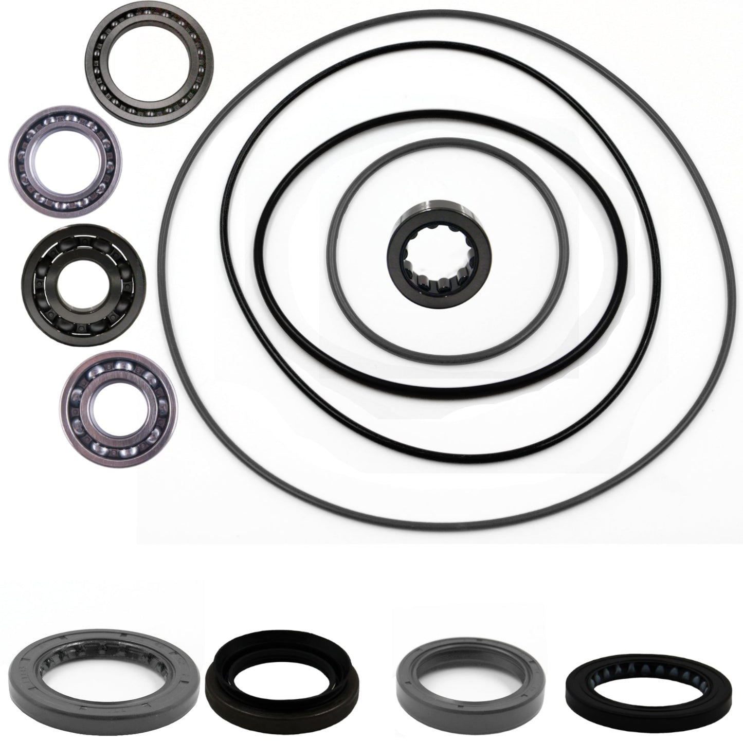 Suzuki Quadrunner Quadmaster 500 Rear Differential Bearing & Seal Kit  2001 2002