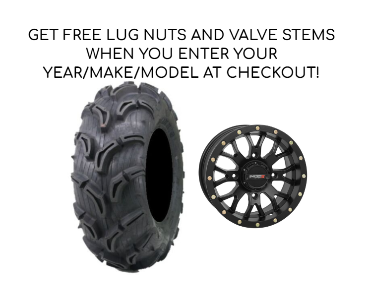 MAXXIS ZILLA | BLACK | SYSTEM 3 ST-3 - WHEEL AND TIRE KITS