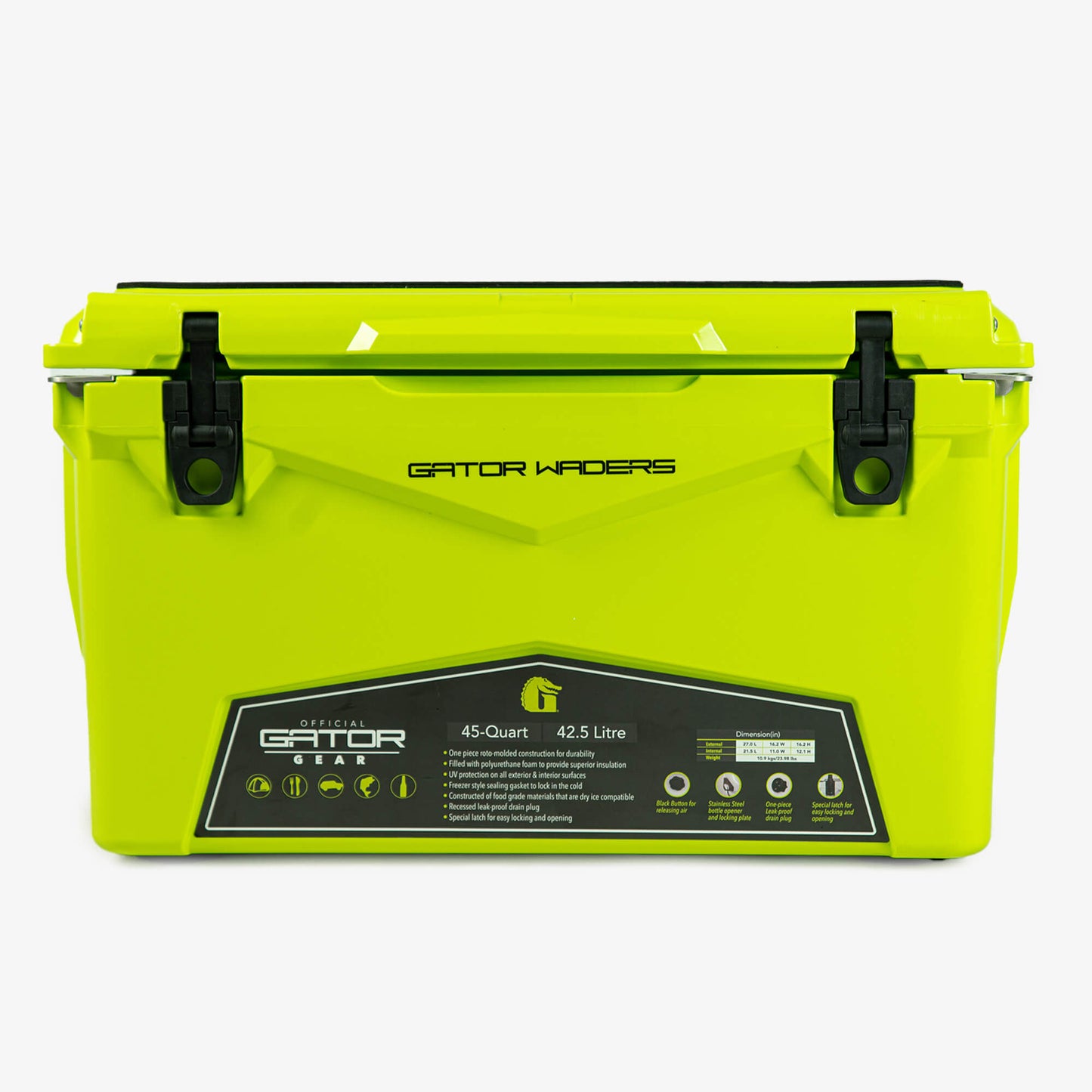 Bounty 45 Quart Cooler | Lime