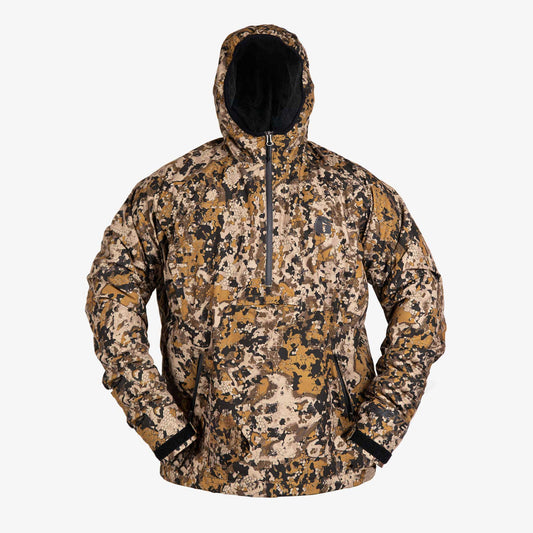 Waterproof 1/2 Zip Bog Hoodie | Mens - 7 Brown